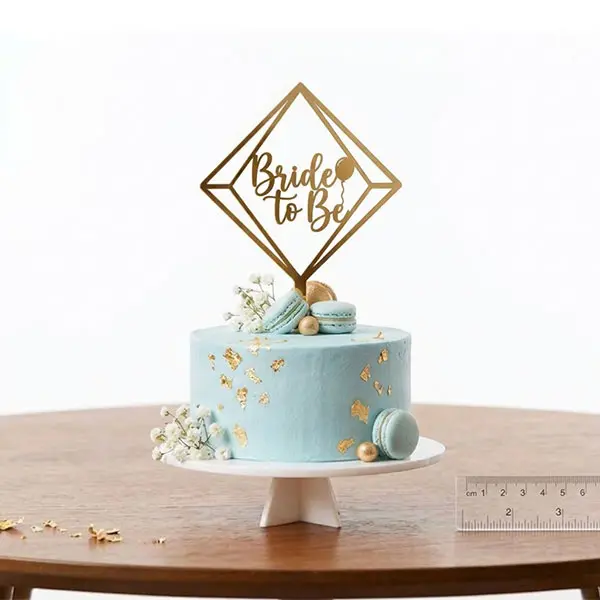 Custom Bride to Be Cake Topper
